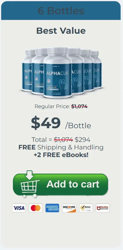 Buy AlphaCur 6 Bottle